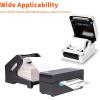 imageJADENS Thermal Shipping Labels 4x6350 Labels4 Rolls Compatible with Rollo Brother Zebra and Most Thermal Printer Perforated Commercial Grade Doesnt Compatible with DymoWhitel