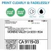 imageJADENS Thermal Shipping Labels 4x6350 Labels4 Rolls Compatible with Rollo Brother Zebra and Most Thermal Printer Perforated Commercial Grade Doesnt Compatible with Dymo1 Pack