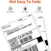 imageJADENS Thermal Shipping Labels 4x6350 Labels4 Rolls Compatible with Rollo Brother Zebra and Most Thermal Printer Perforated Commercial Grade Doesnt Compatible with DymoWhitel