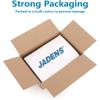 imageJADENS Thermal Shipping Labels 4x6350 Labels4 Rolls Compatible with Rollo Brother Zebra and Most Thermal Printer Perforated Commercial Grade Doesnt Compatible with Dymo1 Pack