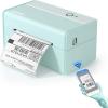 imageJADENS Bluetooth Thermal Label Printer Wireless Shipping Label Printer for Small Business ampamp Package USPS Etsy Amazon Compatible with iPhone iPad Mac Windows Android 4x6 Label Maker PinkGreen