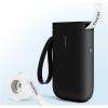 imageJADENS Label Maker Machine D11 Portable Bluetooth Printer for Labeling Home Office Organization Mini Label Maker Machine with Tape Multiple Templates Available for Phone Handheld Labeler Black