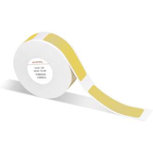imageJADENS Label Maker Tape for D110D11 Adapted Label Printer Paper Standard SelfAdhesive Labeling Tape Address Labels Replacement Office Custom Stickers12x40mm 047quot x157Bright Yellow