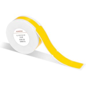 imageJADENS Label Maker Tape for D110D11 Adapted Label Printer Paper Standard SelfAdhesive Labeling Tape Address Labels Replacement Office Custom Stickers12x40mm 047quot x157Yellow Cable