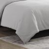 imageVera Wang  Queen Comforter Set Luxury Cotton Bedding with Matching Shams Medium Weight ampamp Ideal for All Seasons Waffle Pique Queen WhiteMoonlight Grey