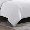 imageVera Wang  Queen Comforter Set Luxury Cotton Bedding with Matching Shams Medium Weight ampamp Ideal for All Seasons Waffle Pique Queen WhiteWhite