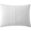 imageVera Wang  Queen Duvet Cover Set Luxury Cotton Bedding with Button Closure Includes Matching Shams Waffle Pique White QueenWhite