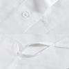 imageVera Wang  Queen Duvet Cover Set Luxury Cotton Sateen Bedding with Matching Shams All Season Home Decor Zig Zag White QueenZig Zag WhiteBlack
