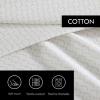 imageVera Wang Queen Sheet Set Soft Cotton Sateen Bedding Set Designer Home Dcor Simple Dot WhiteGold QueenConfetti Geo Gold