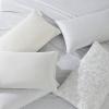 imageVera Wang Queen Sheet Set Soft Cotton Sateen Bedding Set Designer Home Dcor Simple Dot WhiteGold QueenFragments Grey