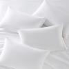 imageVera Wang Queen Sheet Set Soft Cotton Sateen Bedding Set Designer Home Dcor Simple Dot WhiteGold QueenSimple Dot White