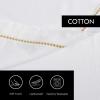 imageVera Wang Queen Sheet Set Soft Cotton Sateen Bedding Set Designer Home Dcor Simple Dot WhiteGold QueenSimple Dot WhiteGold