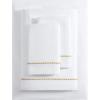 imageVera Wang Queen Sheet Set Soft Cotton Sateen Bedding Set Designer Home Dcor Simple Dot WhiteGold QueenSimple Dot WhiteGold
