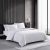 imageVera Wang  Queen Comforter Set Luxury Cotton Bedding with Matching Shams Medium Weight ampamp Ideal for All Seasons Waffle Pique Queen WhiteWhite