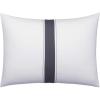 imageVera Wang  Queen Comforter Set Luxury Cotton Sateen Bedding with Matching Shams Designer Home Decor Zig Zag White Queen12x16 Pillow