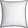 imageVera Wang  Queen Comforter Set Luxury Cotton Sateen Bedding with Matching Shams Designer Home Decor Zig Zag White QueenEuro Sham