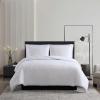 imageVera Wang  Queen Duvet Cover Set Reversible Luxury Bedding with Matching Shams All Season Home Decor Double Diamond White QueenWhite
