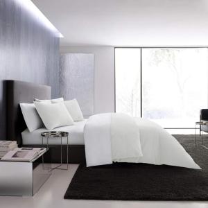 imageVera Wang  Queen Duvet Cover Set Luxury Cotton Bedding with Button Closure Includes Matching Shams Waffle Pique White QueenWhite