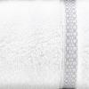 imageVera Wang  Bath Towels Set Luxury Cotton Bathroom Decor Highly Absorbent ampamp Fade Resistant OekoTex Certified Textured Trellis Grey 3 Piece