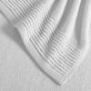 imageVera Wang  Bath Towels Set Luxury Cotton Bathroom Decor Highly Absorbent ampamp Medium Weight OekoTex Certified Sculpted Pleat Grey 6 PieceSculpted Pleat Grey