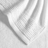 imageVera Wang  Bath Towels Set Luxury Cotton Bathroom Decor Highly Absorbent ampamp Medium Weight OekoTex Certified Sculpted Pleat Grey 6 PieceSculpted Pleat White
