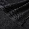 imageVera Wang  Bath Towels Set Luxury Cotton Bathroom Decor Highly Absorbent ampamp Medium Weight OekoTex Certified Sculpted Pleat Grey 6 PieceSculpted Pleat Black