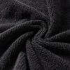 imageVera Wang  Bath Towels Set Luxury Cotton Bathroom Decor Highly Absorbent ampamp Medium Weight OekoTex Certified Sculpted Pleat Grey 6 PieceSculpted Pleat Black