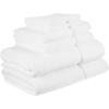 imageVera Wang  Bath Towels Set Luxury Cotton Bathroom Set Plush ampamp Super Absorbent OekoTex Certified Modern Lux White 3 PieceWhite