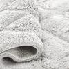 imageVera Wang  Bathroom Rug Set Soft ampamp Absorbent Bathroom Decor Reversible Modern Design Marquis Diamond Grey 2 PieceGrey