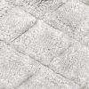 imageVera Wang  Bathroom Rug Set Soft ampamp Absorbent Bathroom Decor Reversible Modern Design Marquis Diamond Grey 2 PieceGrey