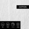 imageVera Wang  Bathroom Rug Set Soft ampamp Absorbent Bathroom Decor Reversible Modern Design Sculpted Pleat Grey 2 PieceWhite