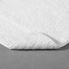 imageVera Wang  Bathroom Rug Set Soft ampamp Absorbent Bathroom Decor Reversible Modern Design Sculpted Pleat Grey 2 PieceWhite