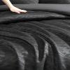 imageVera Wang  King Comforter Set Luxury Bedding with Matching Shams Designer Home Decor Illusion Black KingIllusion Black