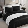 imageVera Wang  King Comforter Set Luxury Bedding with Matching Shams Designer Home Decor Illusion Black KingIllusion Black