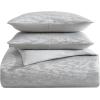 imageVera Wang  King Comforter Set Luxury Bedding with Matching Shams Designer Home Decor Illusion Black KingIllusion Grey