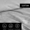imageVera Wang  King Comforter Set Luxury Bedding with Matching Shams Designer Home Decor Illusion Black KingIllusion Grey