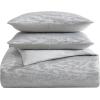 imageVera Wang  King Comforter Set Luxury Bedding with Matching Shams Designer Home Decor Illusion Black KingIllusion Grey
