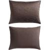 imageVera Wang  King Comforter Set Luxury Bedding with Matching Shams Designer Home Decor Illusion Black KingIllusion Lines Brown