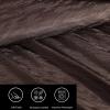 imageVera Wang  King Comforter Set Luxury Bedding with Matching Shams Designer Home Decor Illusion Black KingIllusion Lines Brown