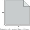 imageVera Wang  Queen Blanket Breathable Cotton Bedding Medium Weight Home Decor for All Seasons Chenille Pique Grey QueenGrey