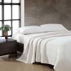 imageVera Wang  Queen Blanket Luxurious Chenille Bedding Soft Home Decor with Waffle Weave Waffle Chenille Ivory QueenWaffle Chenille Ivory