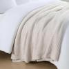 imageVera Wang  Queen Blanket Luxurious Chenille Bedding Soft Home Decor with Waffle Weave Waffle Chenille Ivory QueenWaffle Chenille Ivory