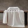 imageVera Wang  Queen Blanket Luxurious Chenille Bedding Soft Home Decor with Waffle Weave Waffle Chenille Ivory QueenWaffle Chenille Ivory
