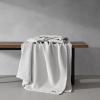 imageVera Wang  Queen Blanket Luxury Cotton Bedding Soft Home Decor with Waffle Weave Knit Waffleweave Grey QueenGrey