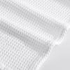 imageVera Wang  Queen Blanket Luxury Cotton Bedding Soft Home Decor with Waffle Weave Knit Waffleweave Grey QueenWhite