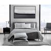 imageVera Wang  Queen Quilt Set Luxurious Velvet Bedding with Matching Shams Lightweight Home Decor Diamond Velvet Charcoal Grey QueenCharcoal Grey