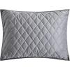 imageVera Wang  Queen Quilt Set Luxurious Velvet Bedding with Matching Shams Lightweight Home Decor Diamond Velvet Charcoal Grey QueenCharcoal Grey