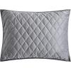 imageVera Wang  Queen Quilt Set Luxurious Velvet Bedding with Matching Shams Lightweight Home Decor Diamond Velvet Charcoal Grey QueenCharcoal Grey
