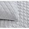 imageVera Wang  Queen Quilt Set Luxurious Velvet Bedding with Matching Shams Lightweight Home Decor Diamond Velvet Charcoal Grey QueenGrey