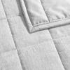 imageVera Wang  Queen Quilt Set Soft Lightweight Bedding with Matching Shams Super Soft and Cozy Home Decor OekoTex Certified Chenille Box Solid Chocolate Brown QueenChenille Box Solid Silver Grey